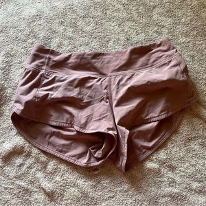 Darker pink lululemon shorts! Size 6